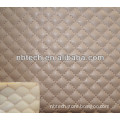 Soft quilted pu leather fabric for bag and clothes